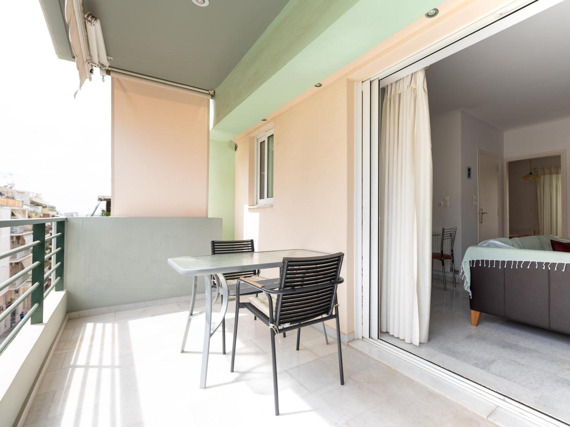 Athens Retreat 1-Bdr Apt Close To Metro Station Apartman Kültér fotó